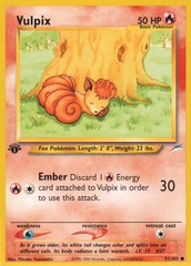 Vulpix - 91/105 - Common - 1st Edition